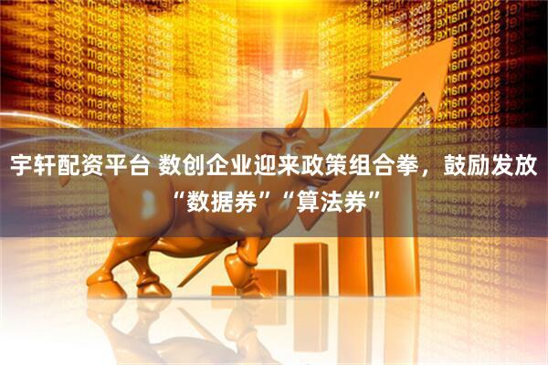 宇轩配资平台 数创企业迎来政策组合拳，鼓励发放“数据券”“算法券”