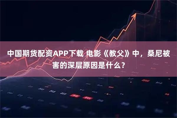 中国期货配资APP下载 电影《教父》中，桑尼被害的深层原因是什么？